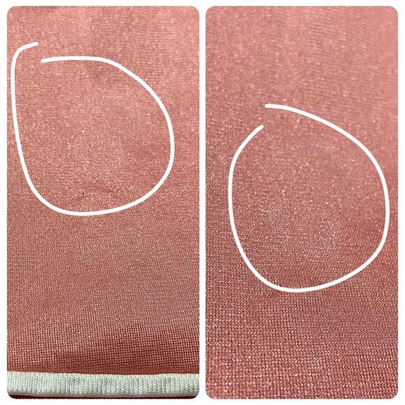 Vintage 70s Disco Vassarette Copper Nylon Keyhole Slip Dress Nightgown Size 32 - Picture 10 of 11